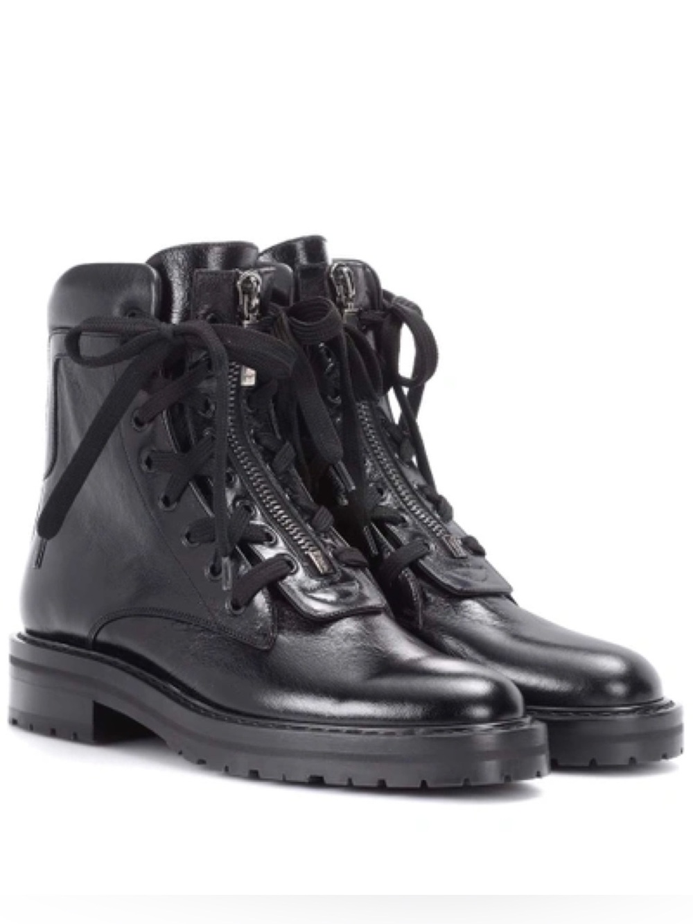 Saint Laurent | William Double-laced Combat Boot